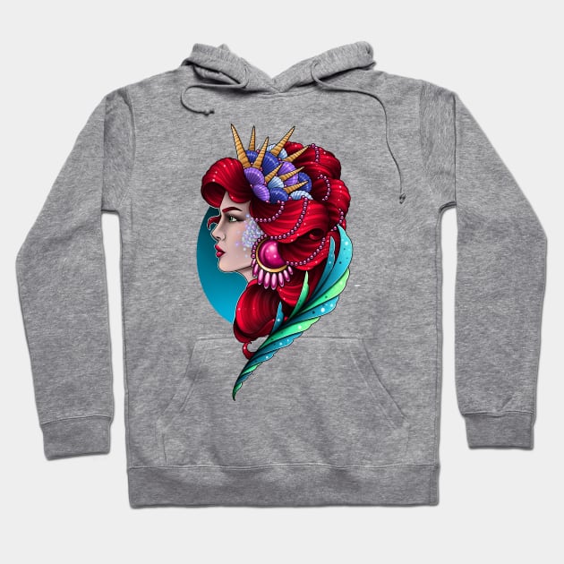 Little Mermaid Hoodie by Joanna Szczygieł